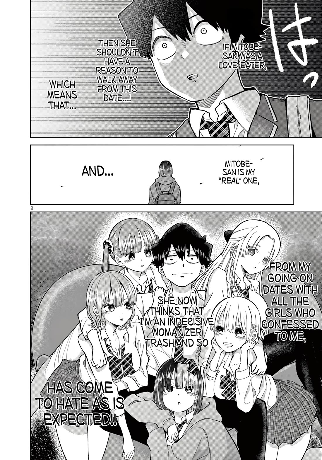 Love-Eating Girl Chapter 7 page 3 - Chapter 7: A Wednesday with Mitobe Mogu