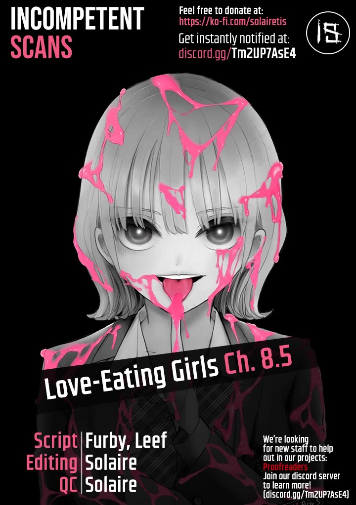 Love-Eating Girl Chapter 8.5 page 1 - Chapter 8.5: Silver Tongue