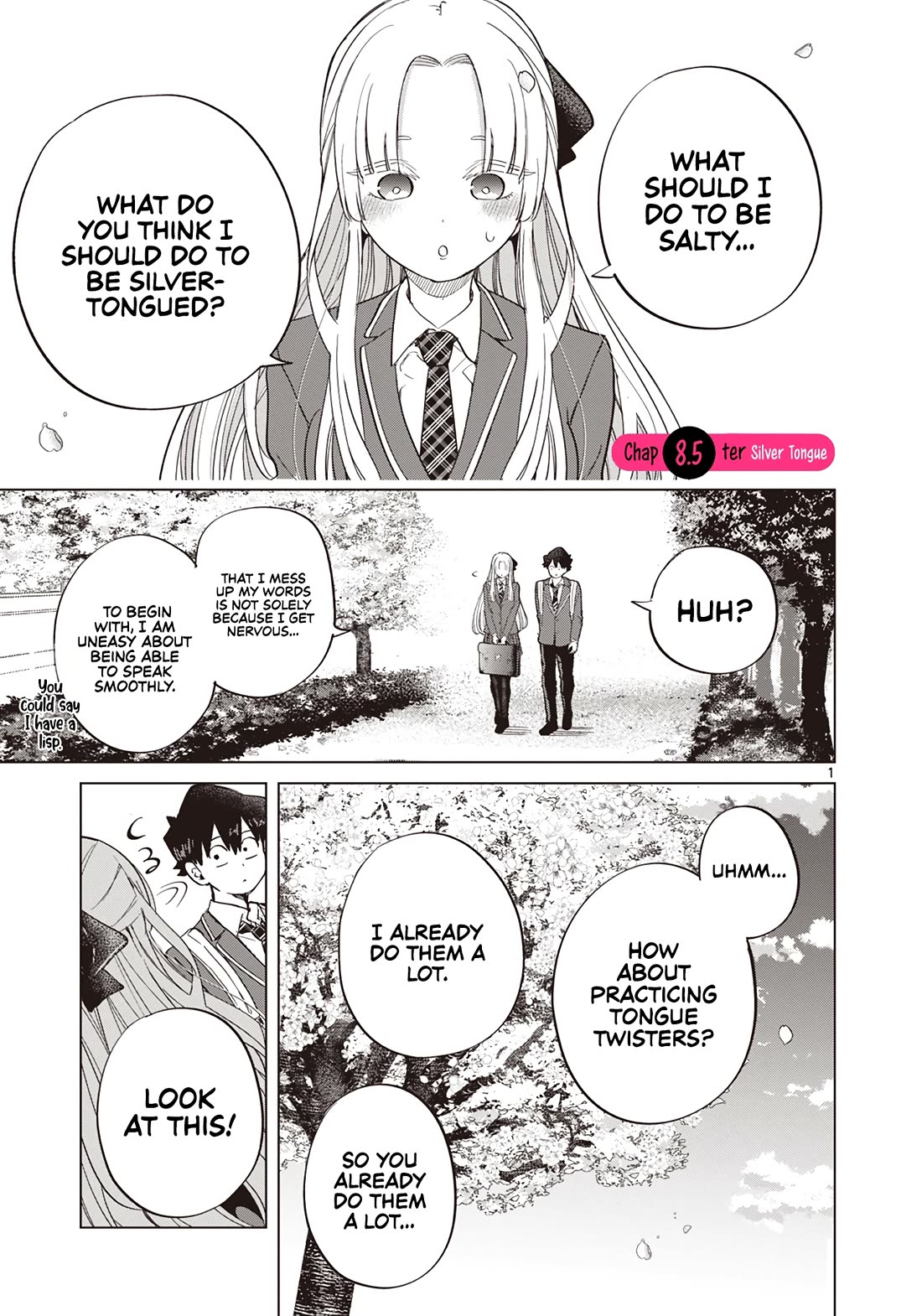 Love-Eating Girl Chapter 8.5 page 2 - Chapter 8.5: Silver Tongue