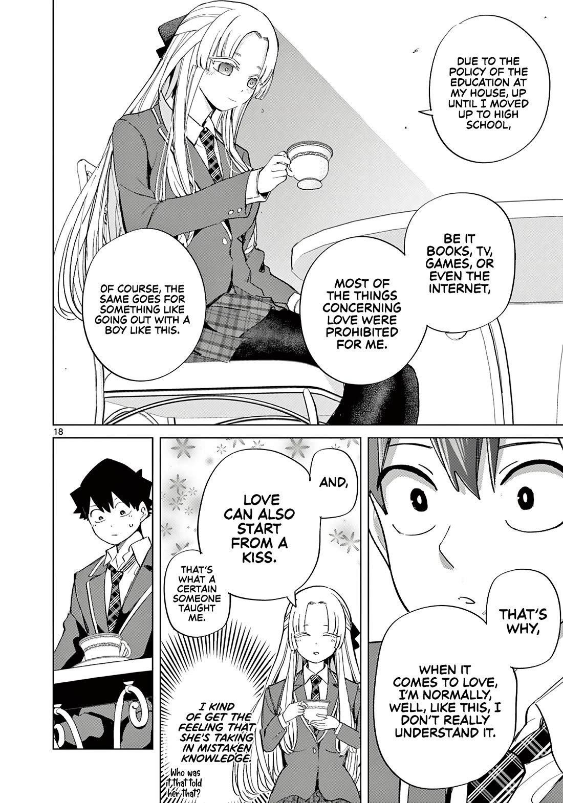 Love-Eating Girl Chapter 8 page 19 - Chapter 8: A Thursday with Kisaragi Muusha