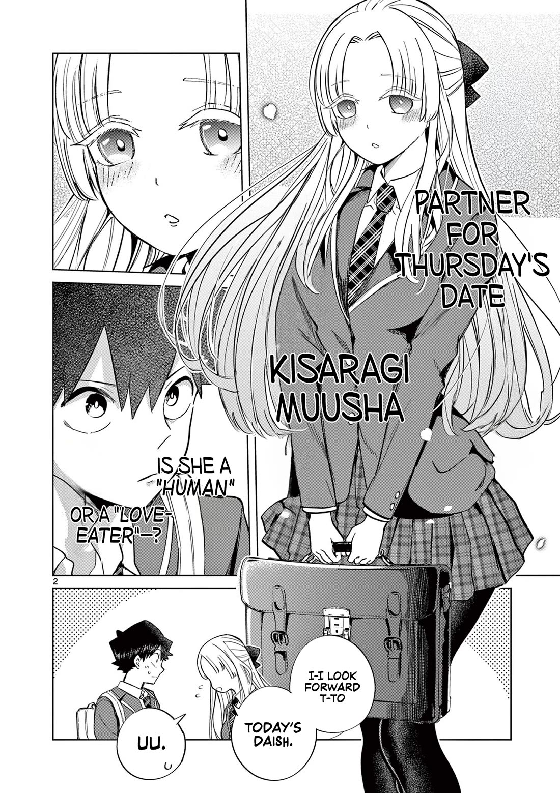 Love-Eating Girl Chapter 8 page 3 - Chapter 8: A Thursday with Kisaragi Muusha
