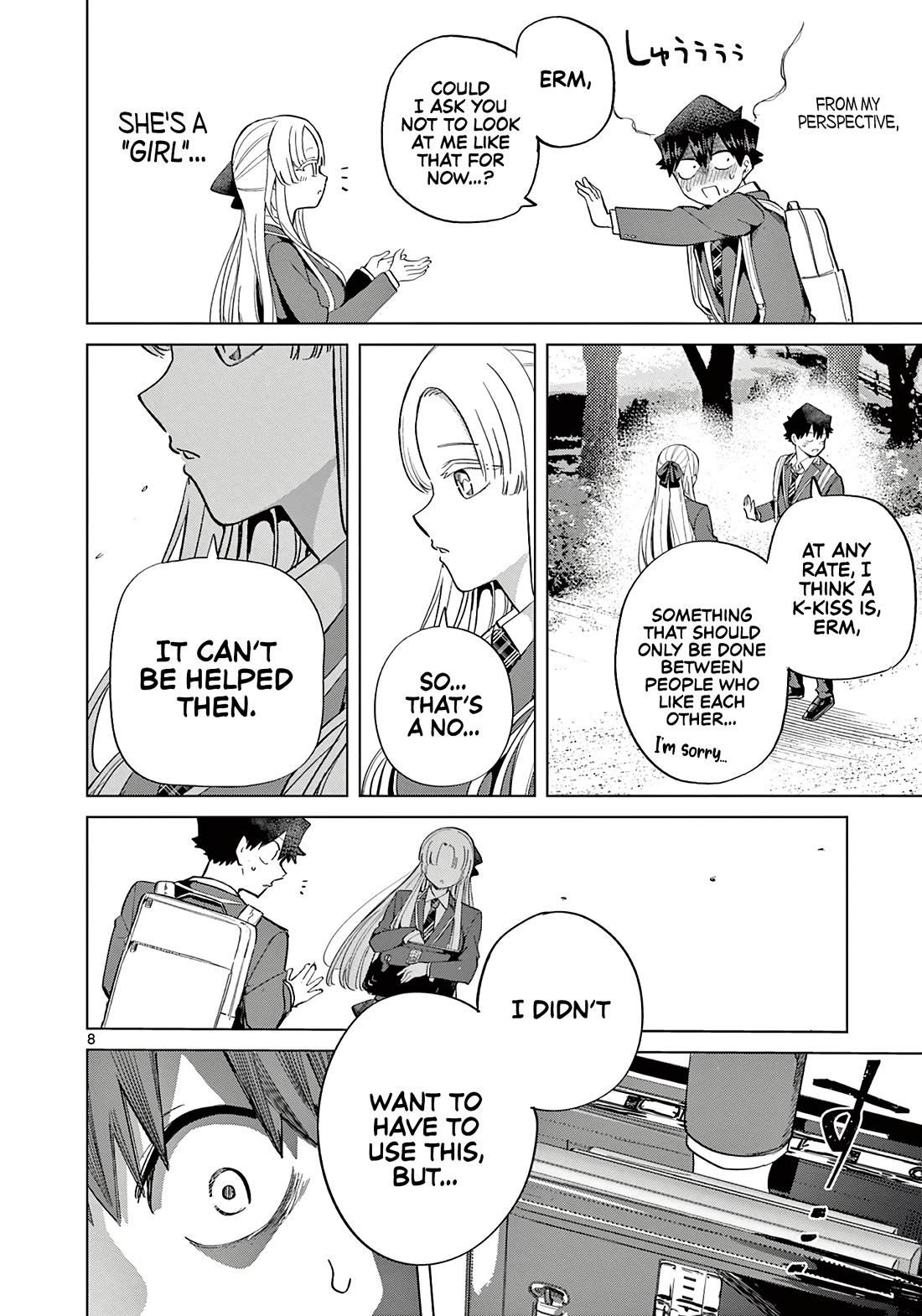 Love-Eating Girl Chapter 8 page 9 - Chapter 8: A Thursday with Kisaragi Muusha