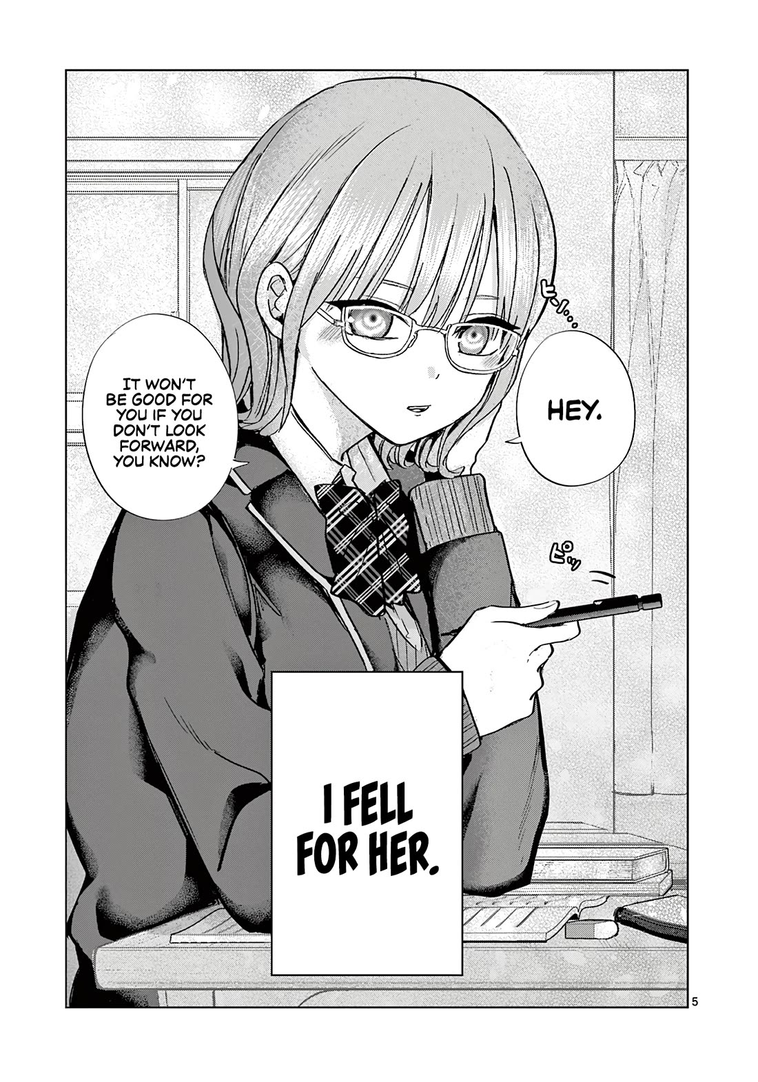 Love-Eating Girl Chapter 9.5 page 6 - Chapter 9.5: Kanase-San who Sits Next to Me