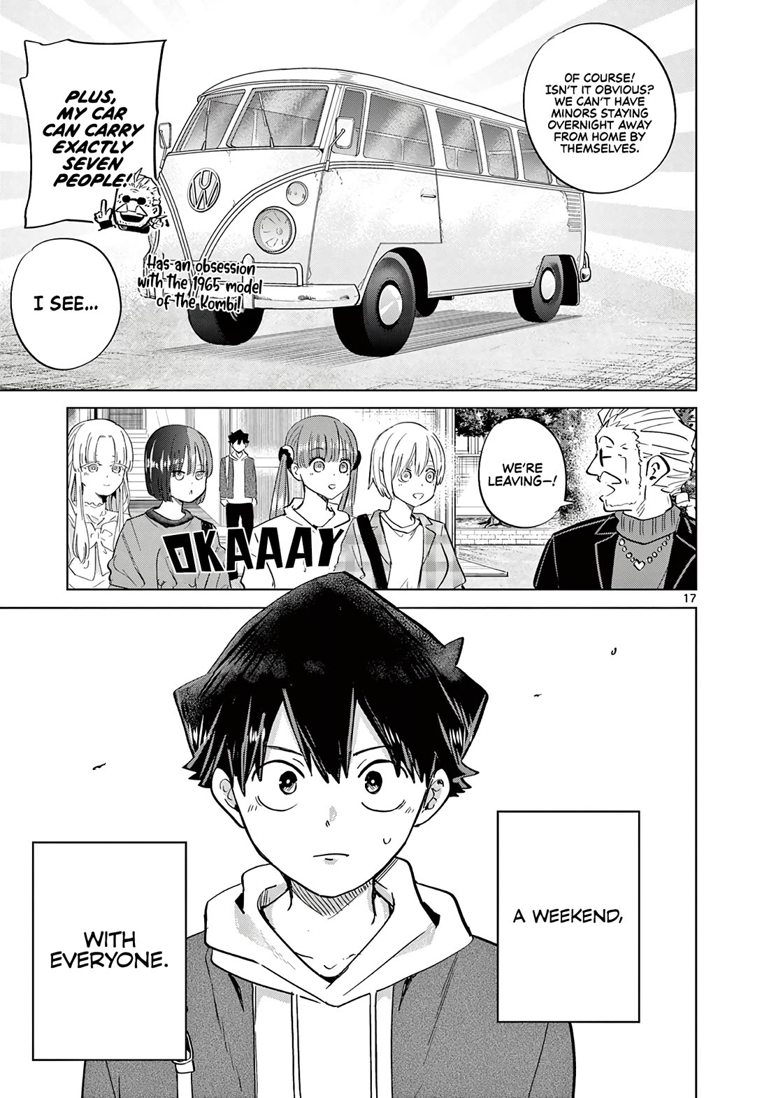 Love-Eating Girl Chapter 9 page 17 - Chapter 9: A Weekend with Everyone (1)