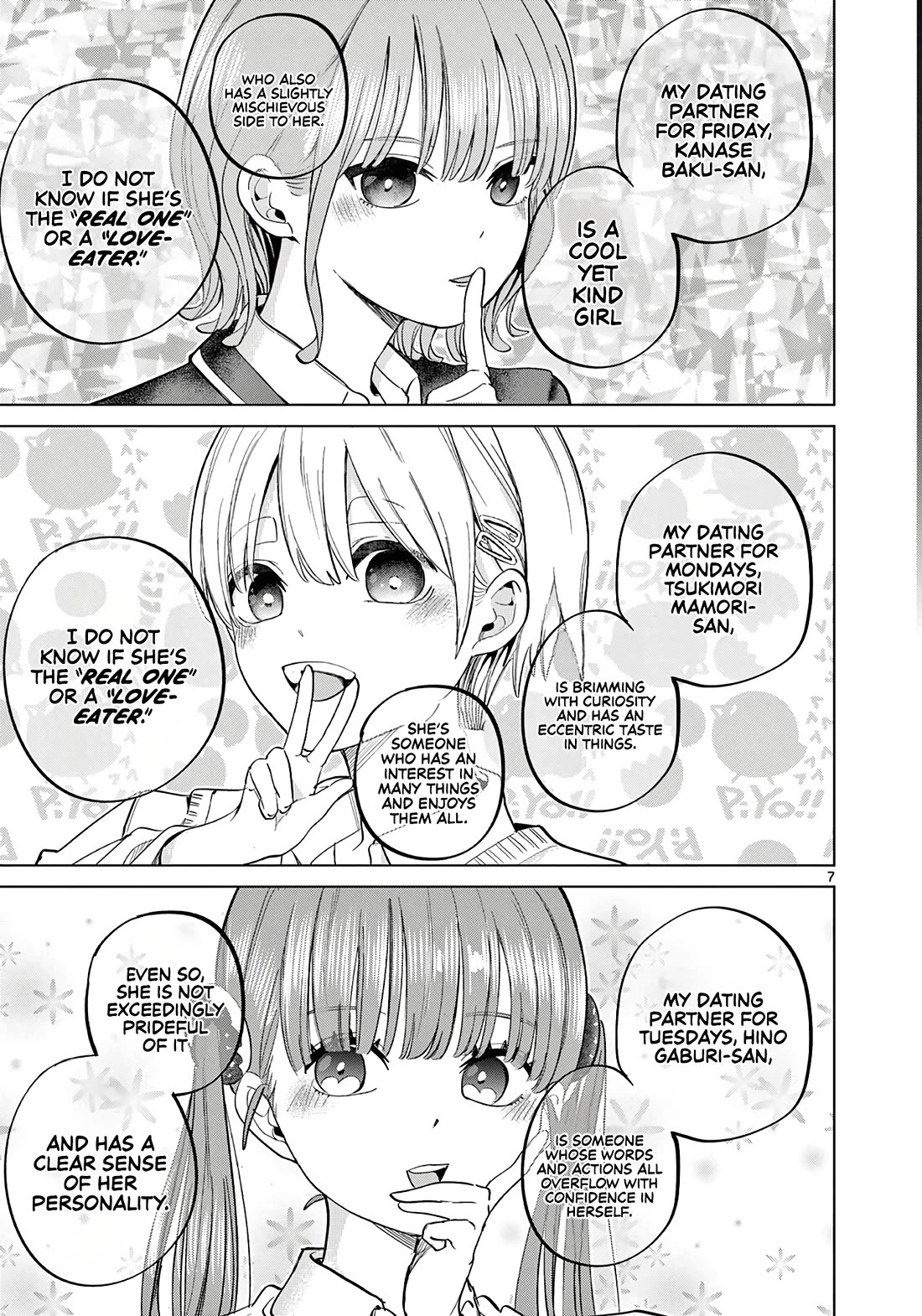Love-Eating Girl Chapter 9 page 8 - Chapter 9: A Weekend with Everyone (1)