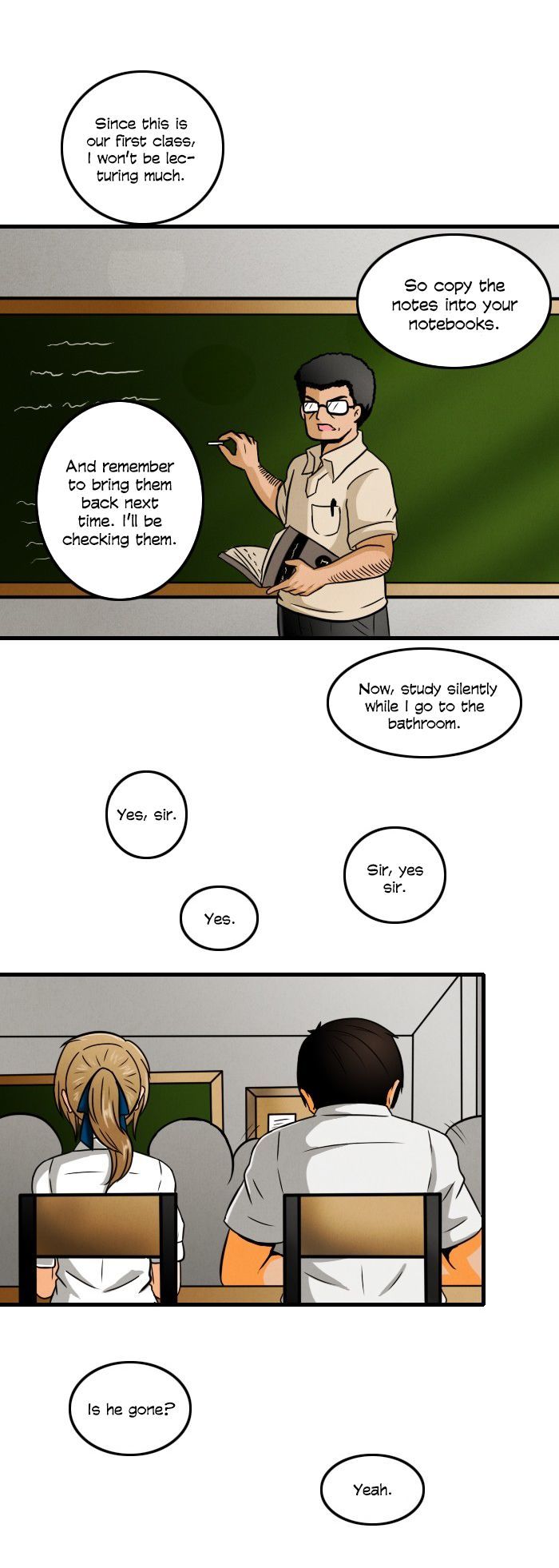 Love Exchange Chapter 3 page 4 - Chapter 3 : Black Hearted Boy