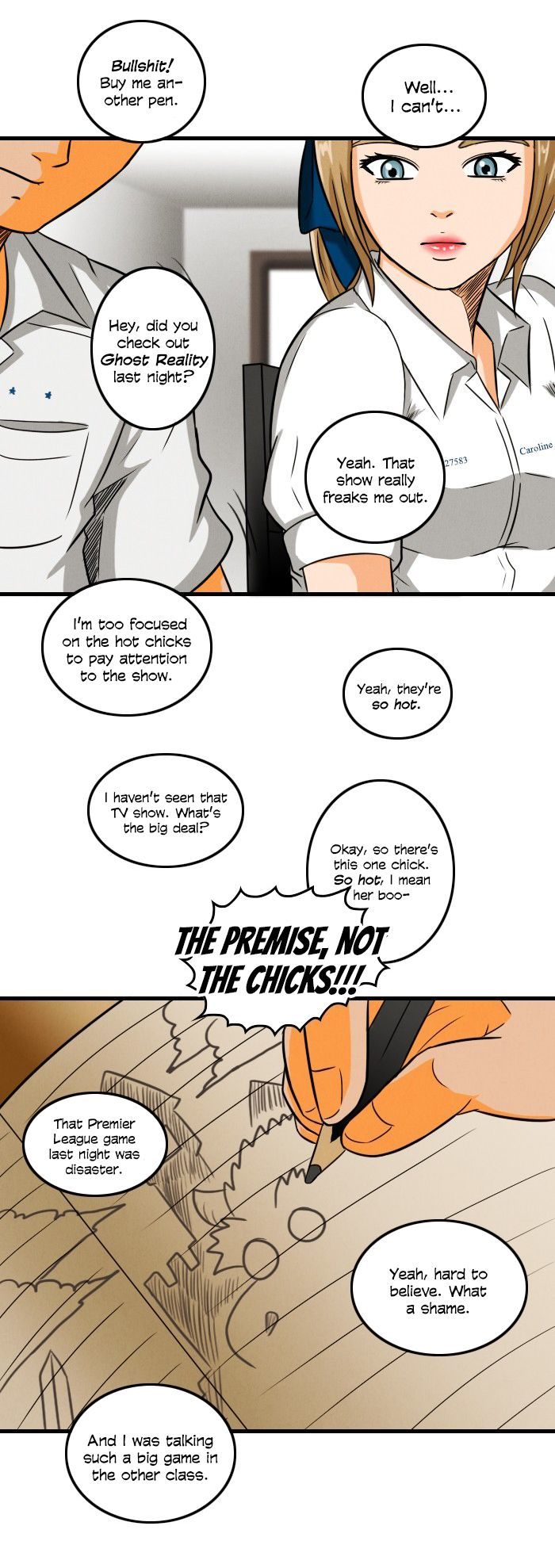 Love Exchange Chapter 3 page 6 - Chapter 3 : Black Hearted Boy