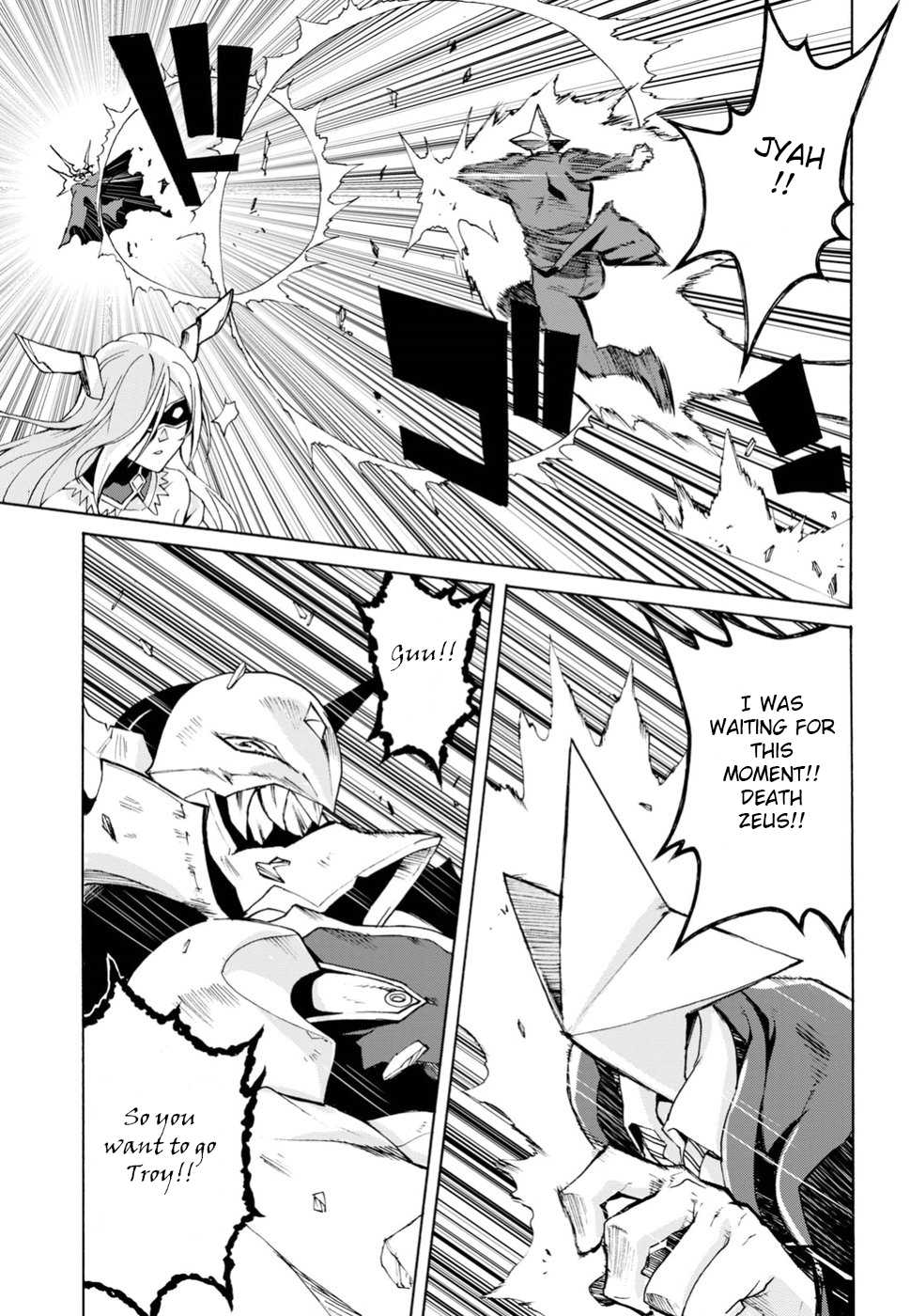 Love Fighter Shuravan Chapter 15 page 9 - Chapter 15: Troy vs Death Zeus