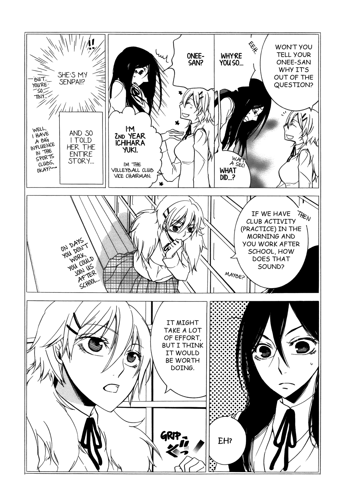 Love Flicker Chapter 3.2 page 6 - Chapter 3 v2 : Spike Girls