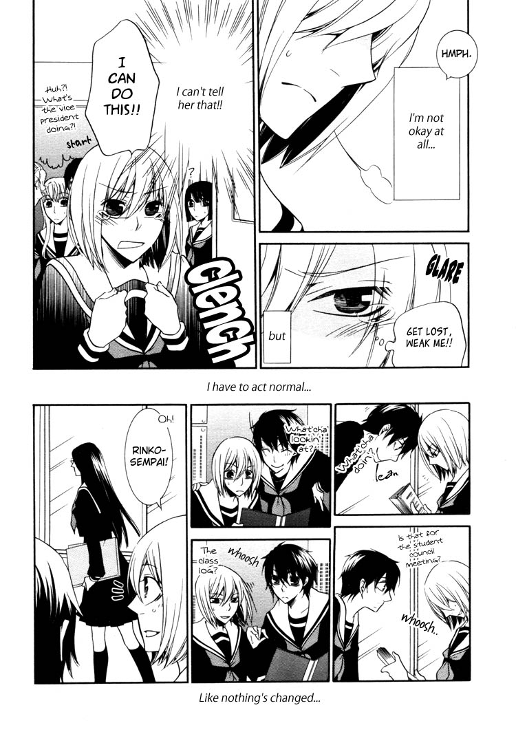 Love Flicker Chapter 4.2 page 17 - Chapter 4 v2 : All My Love and Lies