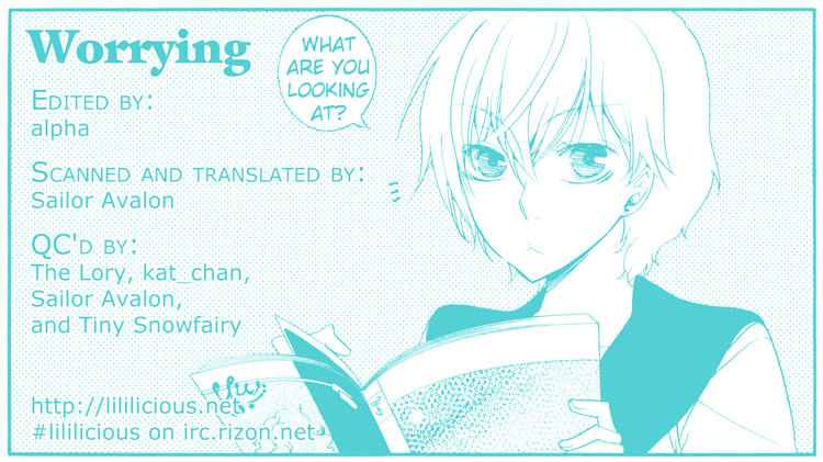 Love Flicker Chapter 6.1 page 6 - Chapter 6.1 : Worrying (from Sayuri-hime 5)