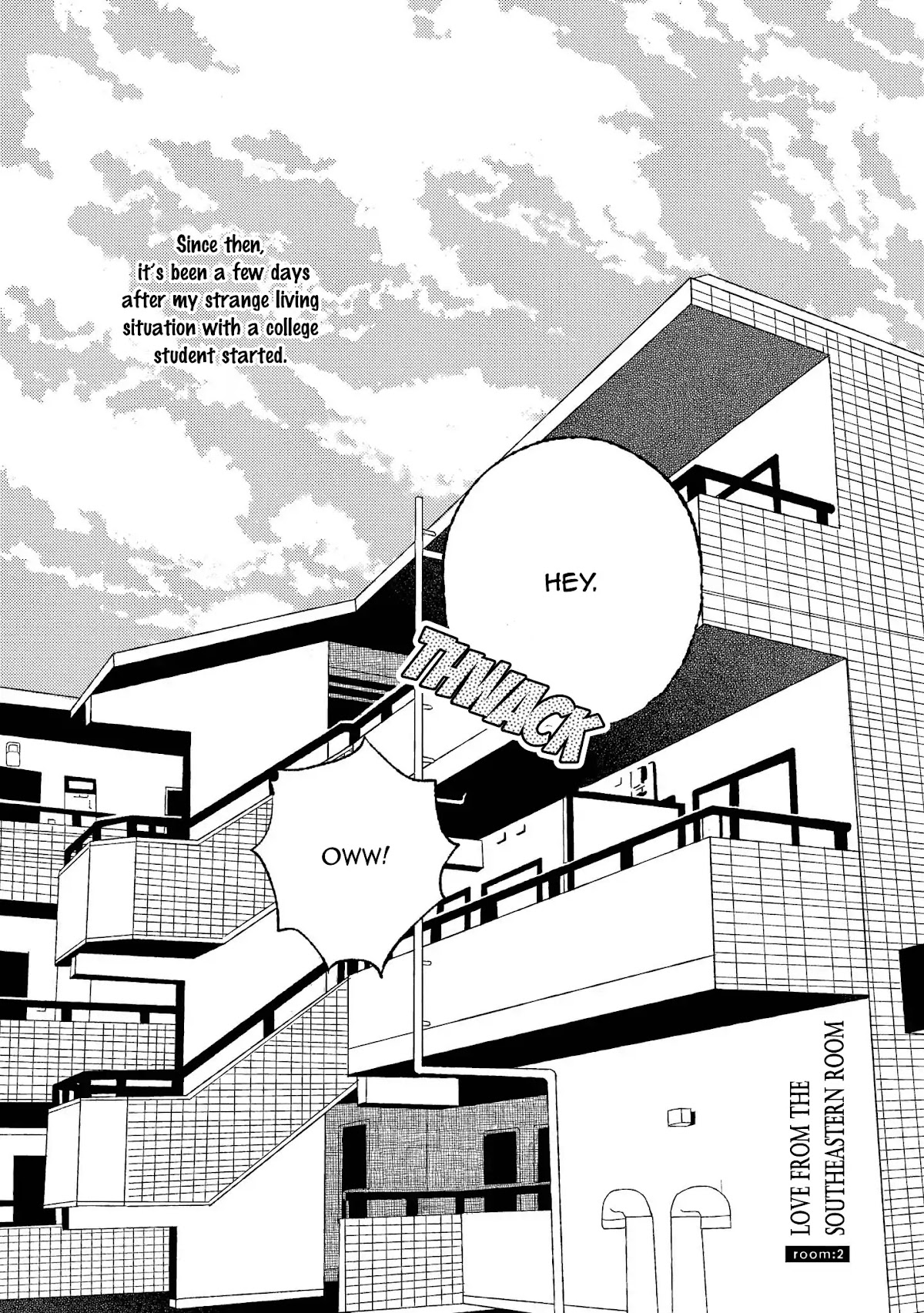 Love From the Southeastern Room Chapter 2 page 4 - Chapter 2: Tounan Kadobeta Kare No Koi (1)