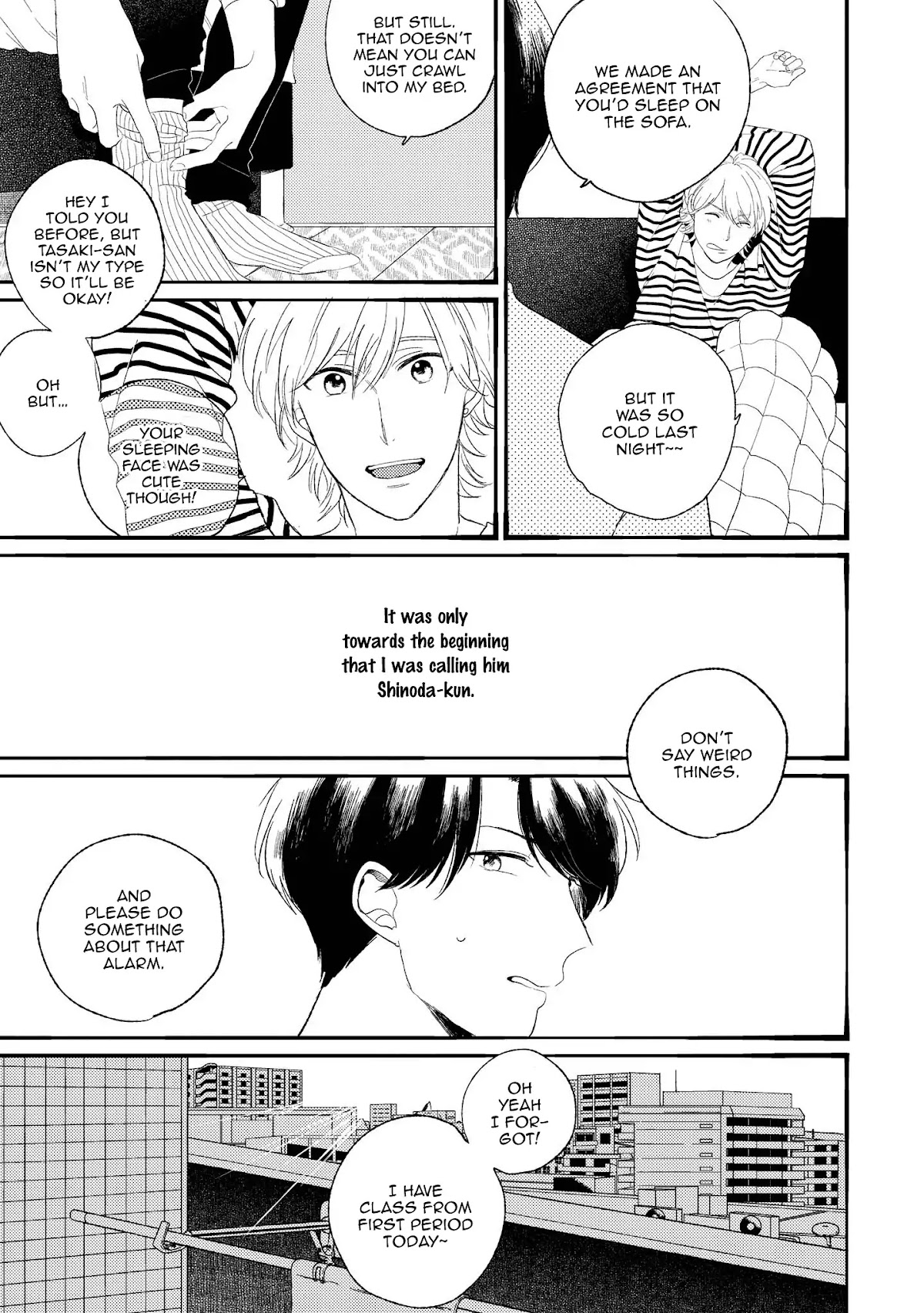 Love From the Southeastern Room Chapter 2 page 5 - Chapter 2: Tounan Kadobeta Kare No Koi (1)