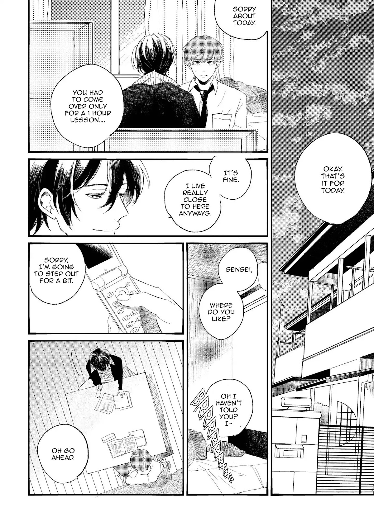 Love From the Southeastern Room Chapter 4 page 18 - Chapter 4: Tounan Kadobeta Kare No Koi (4)