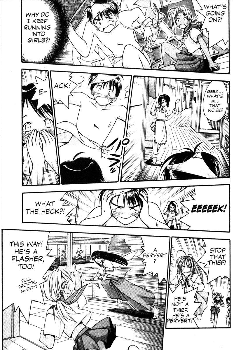 Love Hina Chapter 1 page 22 - Chapter 1: Welcome to Hinata House
