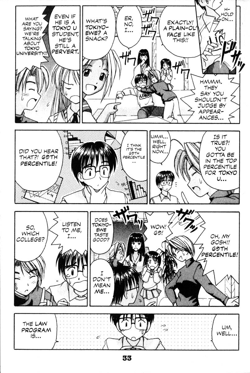Love Hina Chapter 1 page 32 - Chapter 1: Welcome to Hinata House