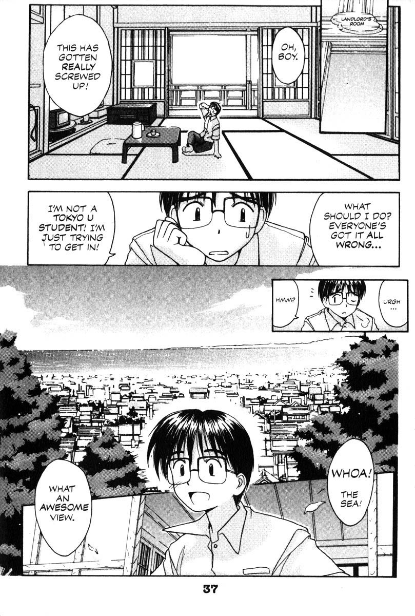 Love Hina Chapter 1 page 36 - Chapter 1: Welcome to Hinata House