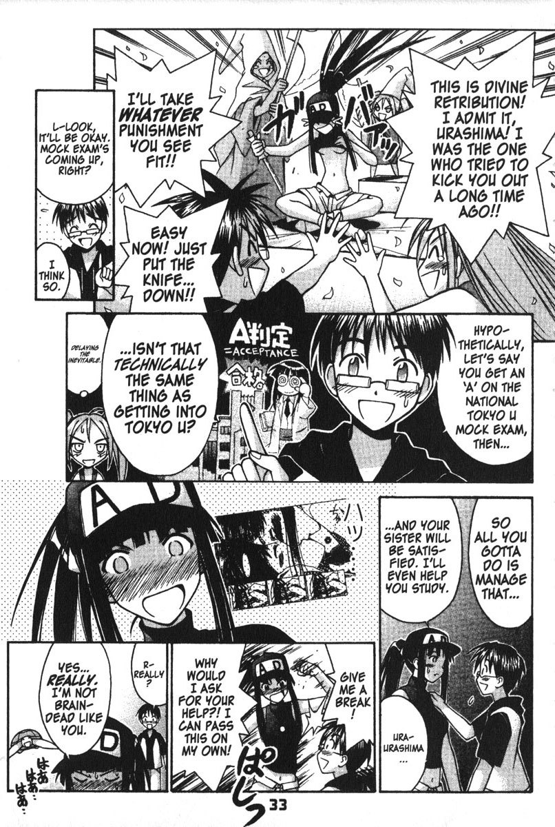 Love Hina Chapter 107 page 5 - Chapter 107: Big Troubles for the Little Ronin Girl.