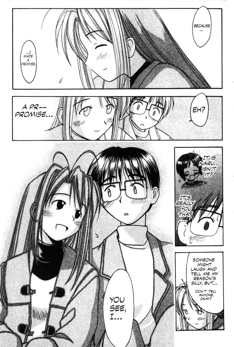 Love Hina Chapter 11 page 17 - Chapter 11: Run! Center Test