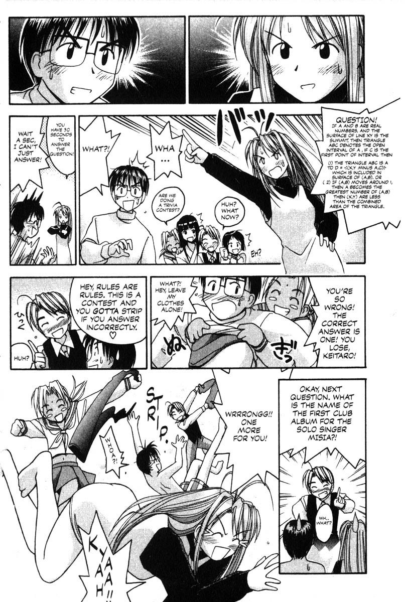Love Hina Chapter 11 page 8 - Chapter 11: Run! Center Test