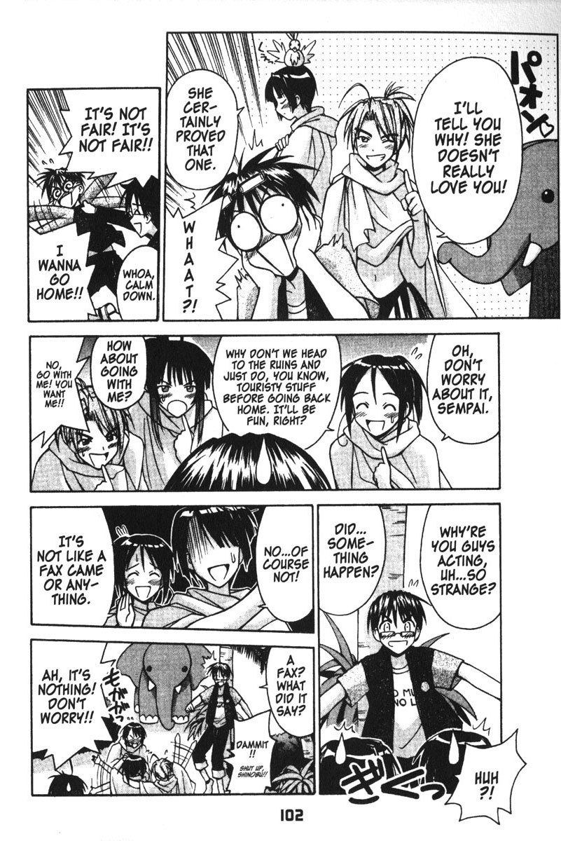 Love Hina Chapter 110 page 14 - Chapter 110: Set a Course For the Kingdom of Molmol.
