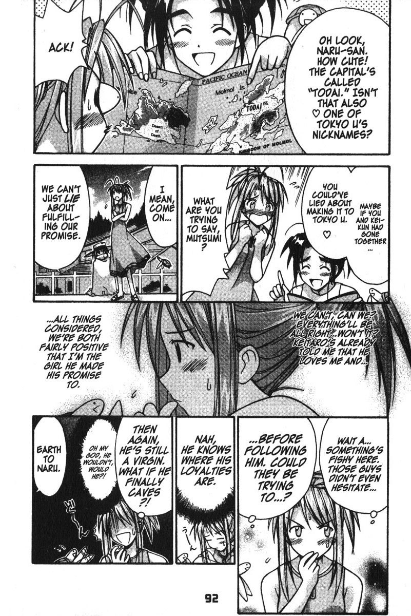 Love Hina Chapter 110 page 4 - Chapter 110: Set a Course For the Kingdom of Molmol.