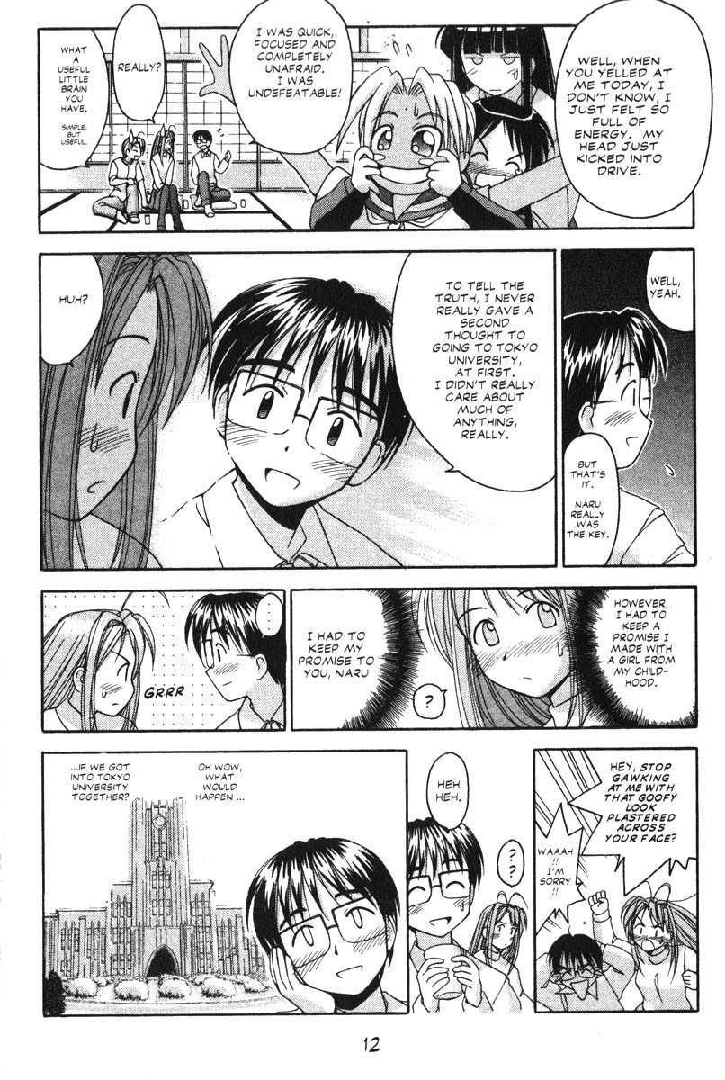 Love Hina Chapter 16 page 12 - Chapter 16: Birth of the Tokyo University Couple!