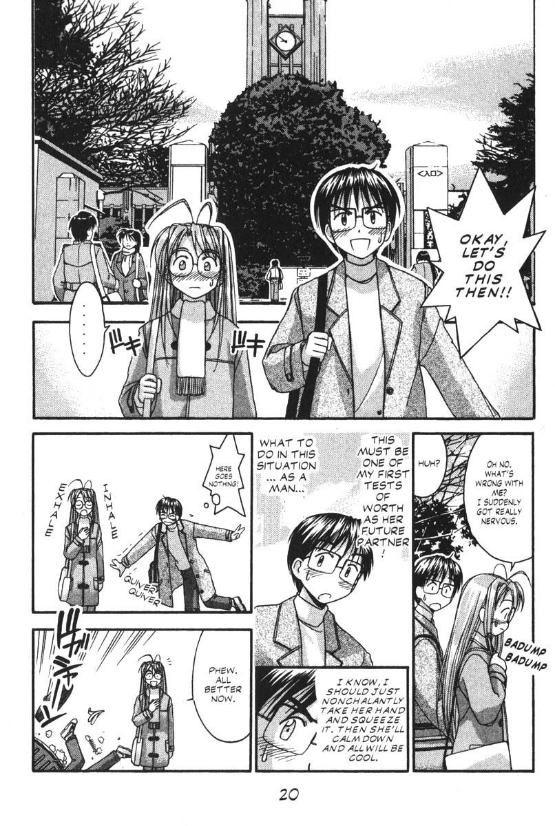 Love Hina Chapter 16 page 20 - Chapter 16: Birth of the Tokyo University Couple!