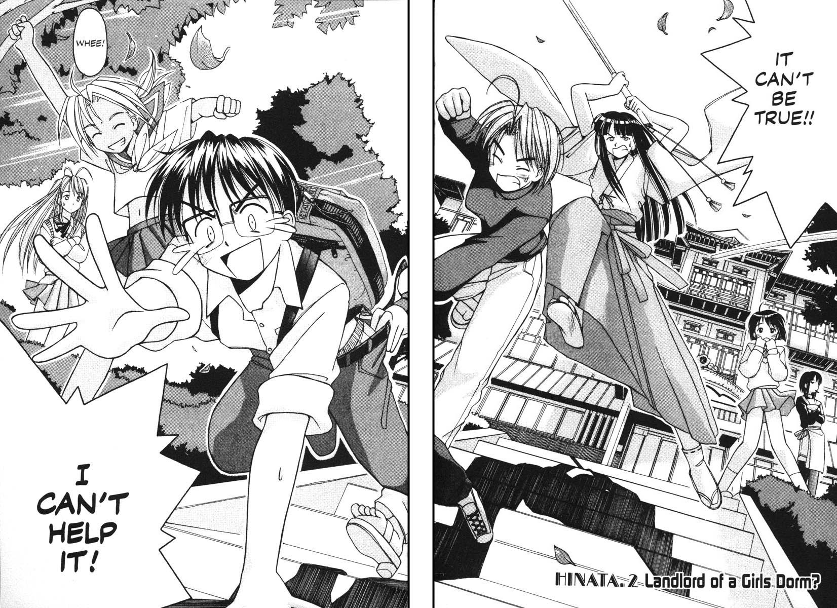 Love Hina Chapter 2 page 1 - Chapter 2: Landlord of a Girls Dorm