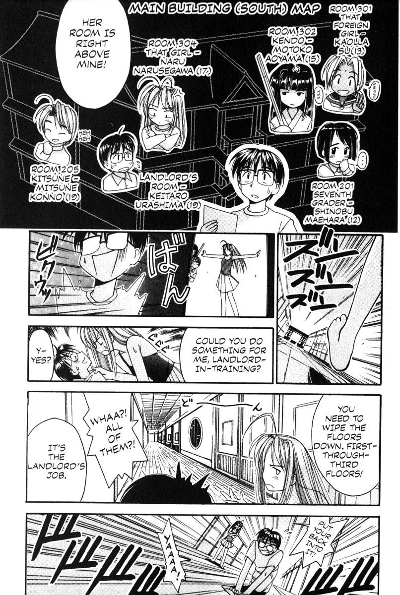 Love Hina Chapter 2 page 15 - Chapter 2: Landlord of a Girls Dorm
