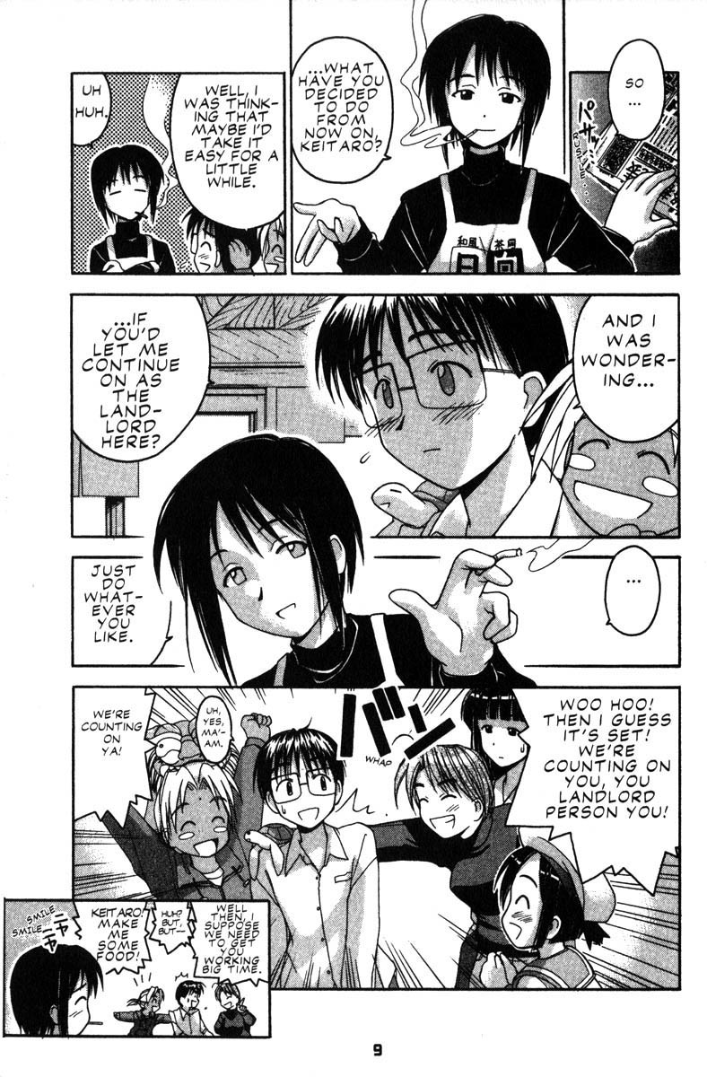 Love Hina Chapter 25 page 10 - Chapter 25: When the Cherry Blossoms Bloom