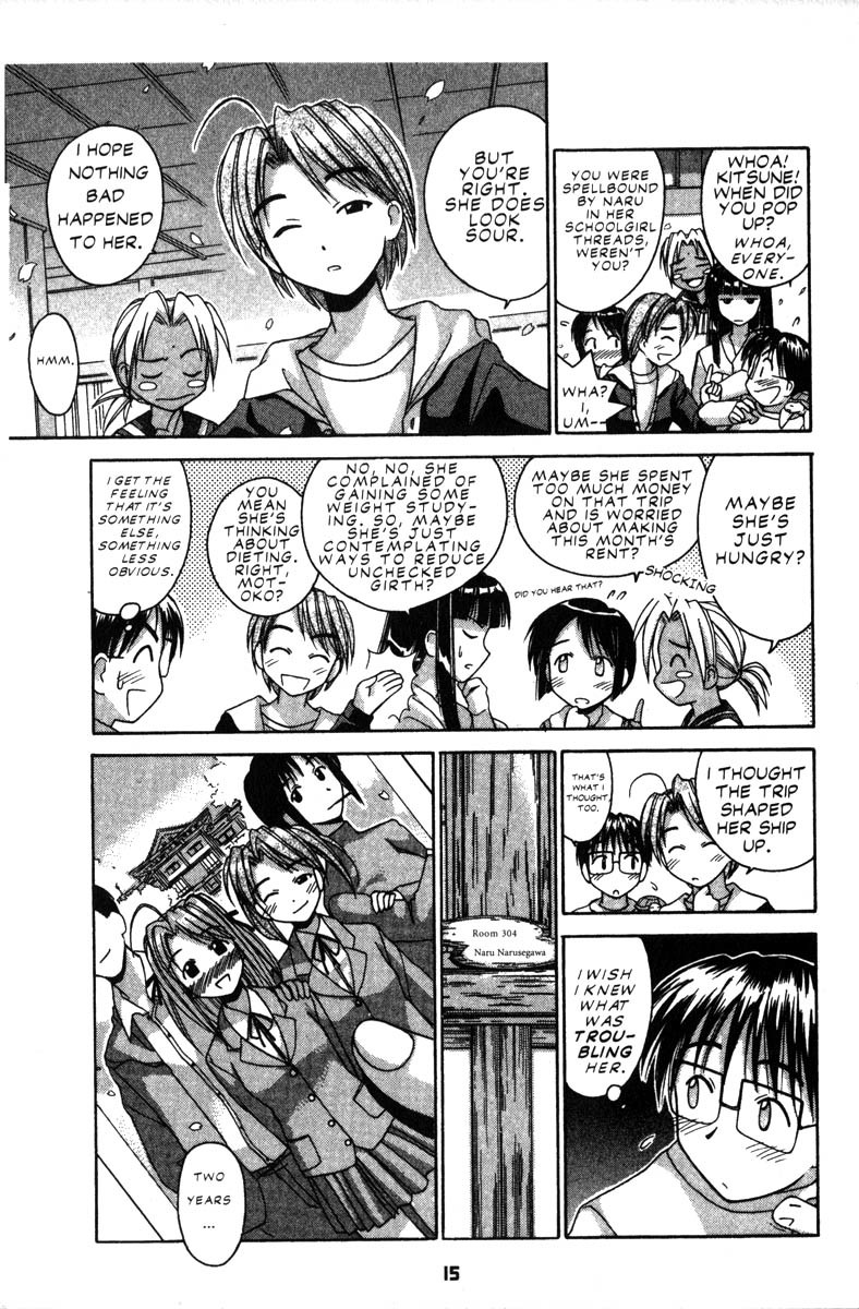 Love Hina Chapter 25 page 16 - Chapter 25: When the Cherry Blossoms Bloom