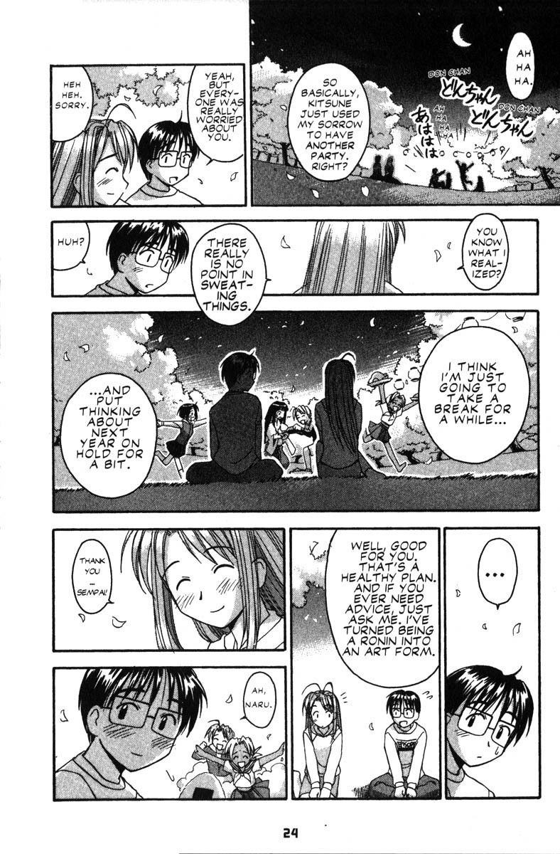 Love Hina Chapter 25 page 25 - Chapter 25: When the Cherry Blossoms Bloom