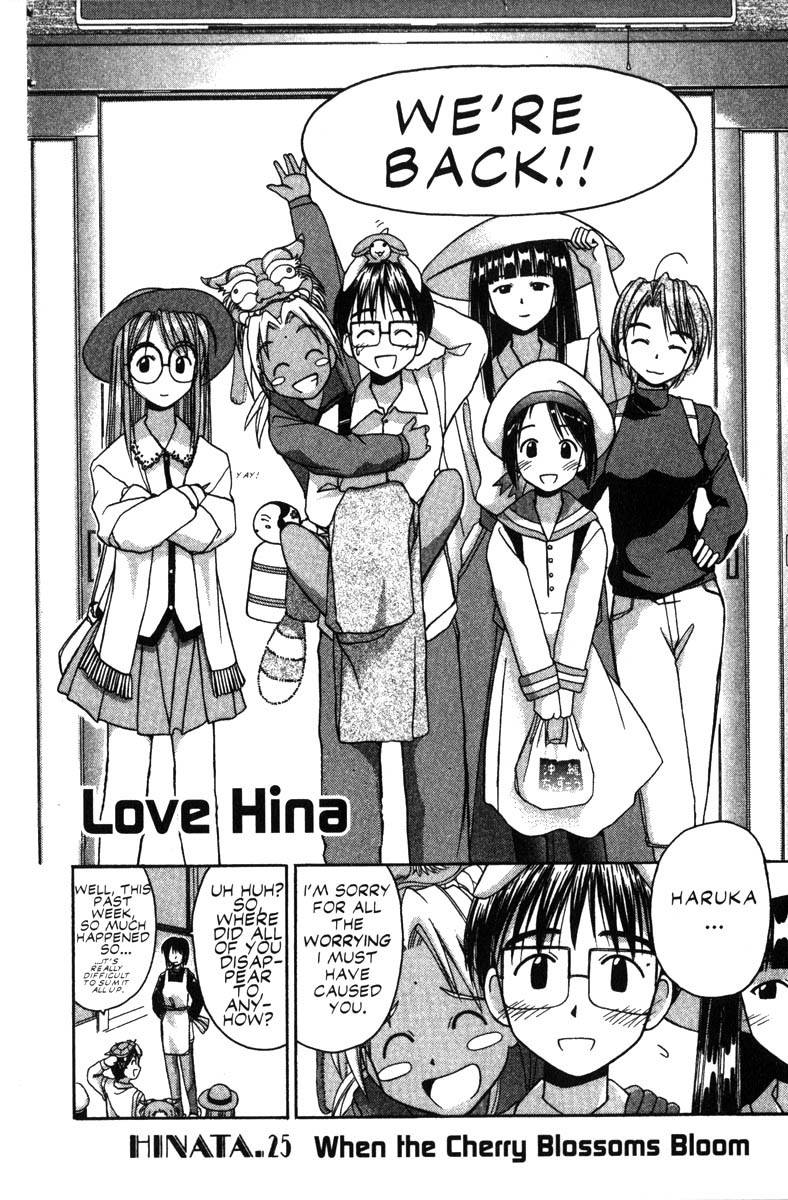 Love Hina Chapter 25 page 9 - Chapter 25: When the Cherry Blossoms Bloom