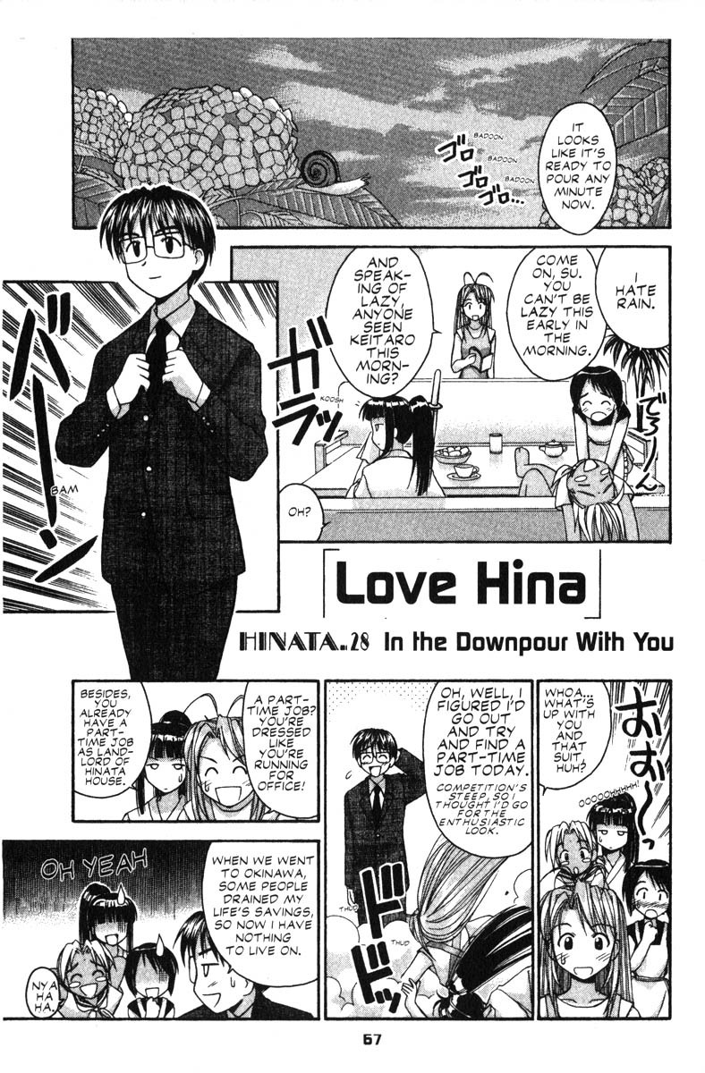 Love Hina Chapter 28 page 1 - Chapter 28: In the Downpour With You