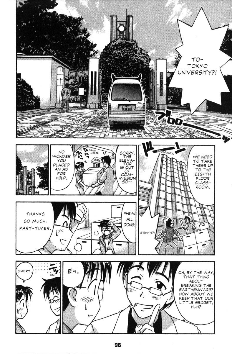 Love Hina Chapter 29 page 10 - Chapter 29: HELP! Working Part-Time is a Killer