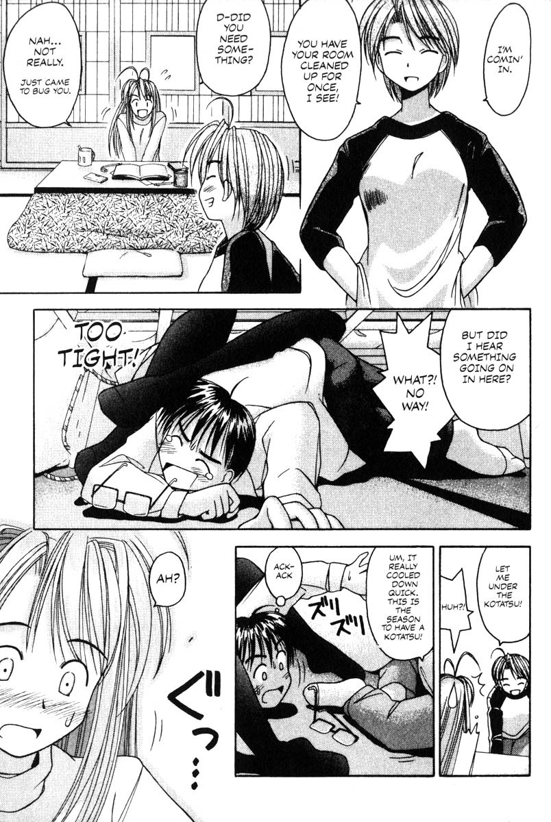 Love Hina Chapter 4 page 15 - Chapter 4: Kotatsu Complications