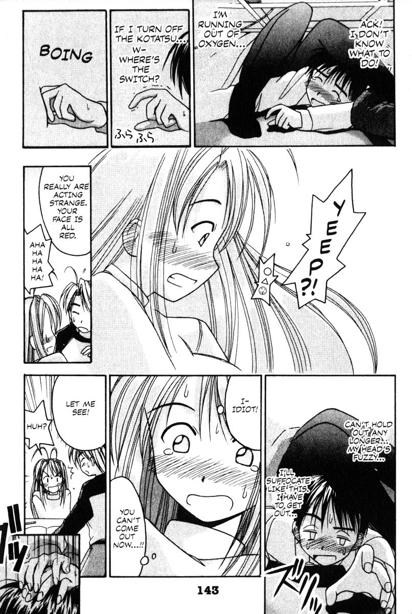 Love Hina Chapter 4 page 17 - Chapter 4: Kotatsu Complications