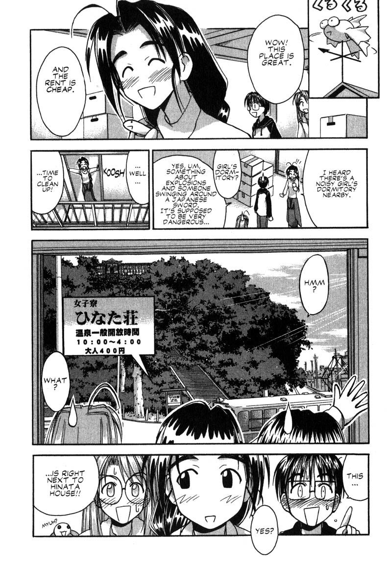 Love Hina Chapter 46 page 19 - Chapter 46: Looking Through 3000 Villages for a Place to Stay?!