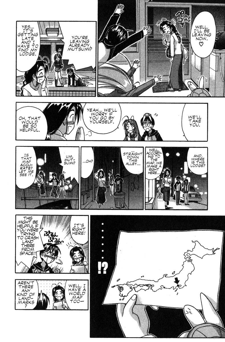 Love Hina Chapter 46 page 8 - Chapter 46: Looking Through 3000 Villages for a Place to Stay?!
