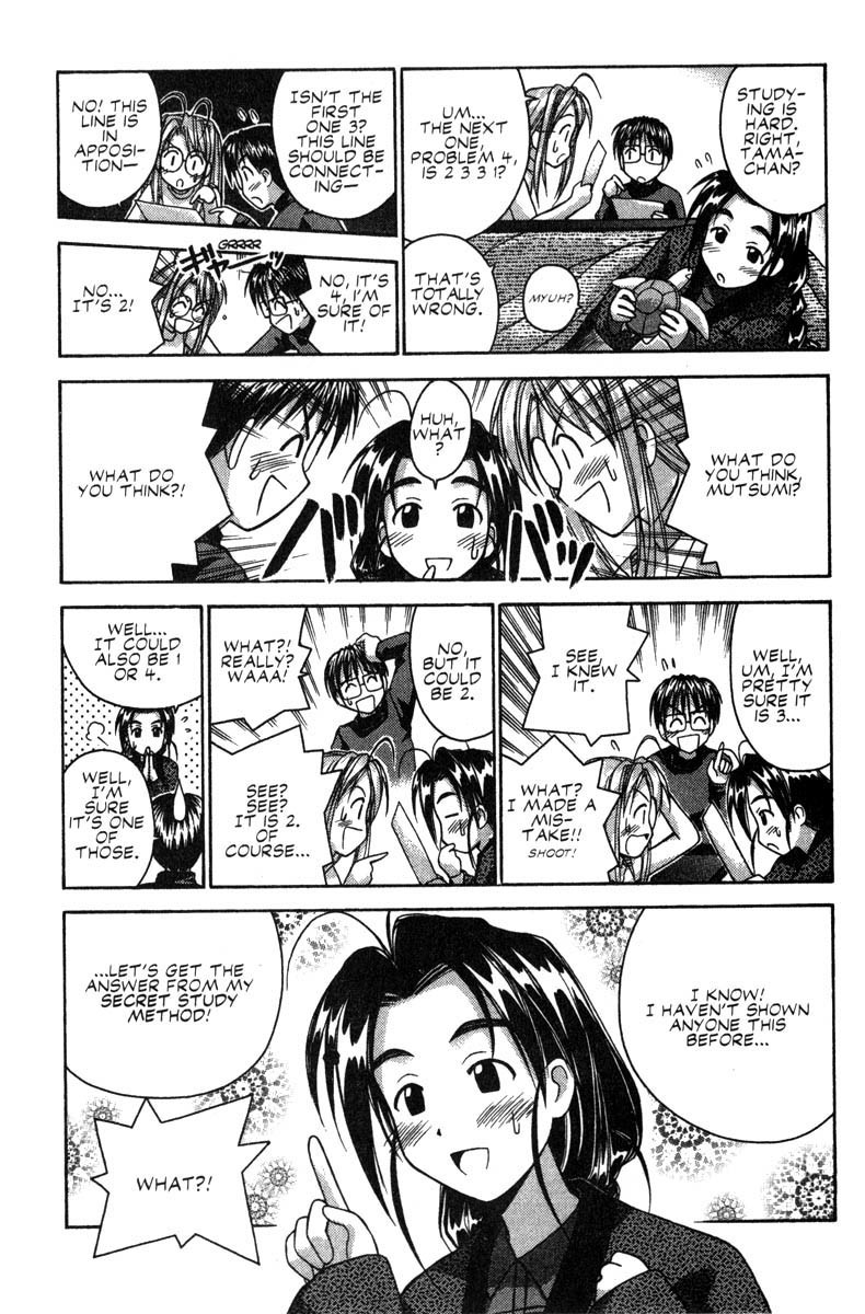 Love Hina Chapter 47 page 10 - Chapter 47: Made Public! Mutsumi's Study Methods