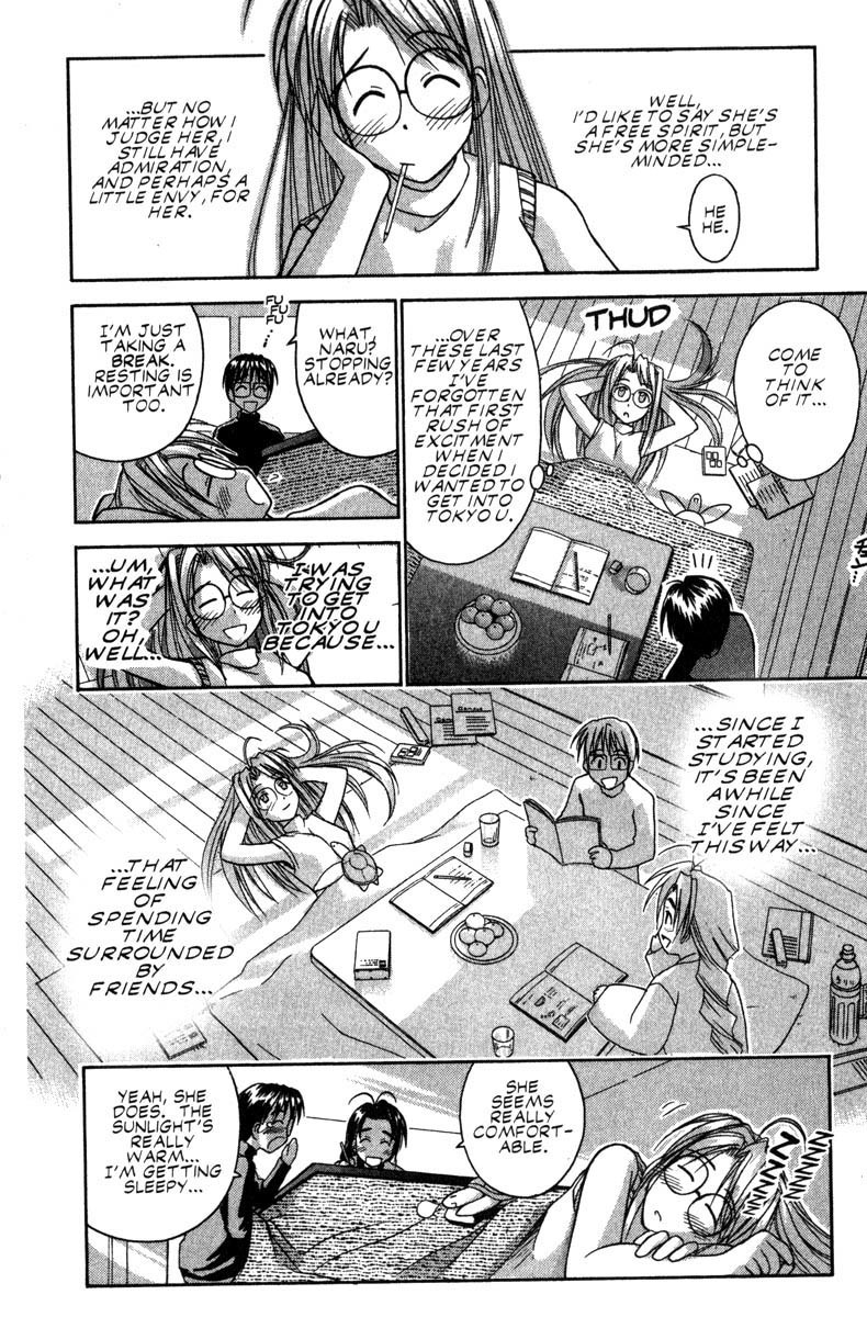 Love Hina Chapter 47 page 14 - Chapter 47: Made Public! Mutsumi's Study Methods