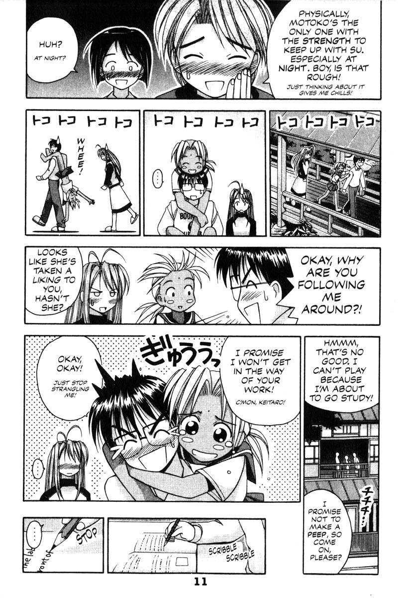 Love Hina Chapter 7 page 12 - Chapter 7: Come On, Let's Sleep Together!