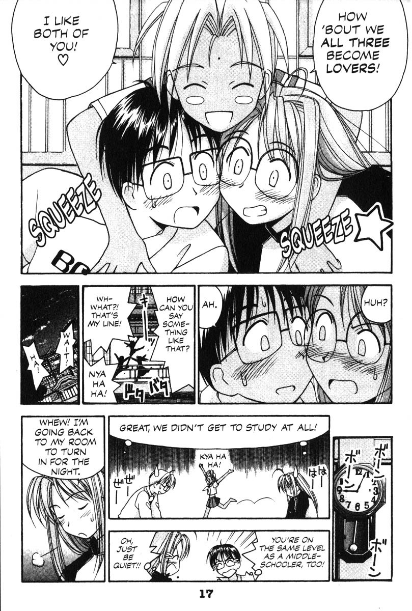 Love Hina Chapter 7 page 18 - Chapter 7: Come On, Let's Sleep Together!