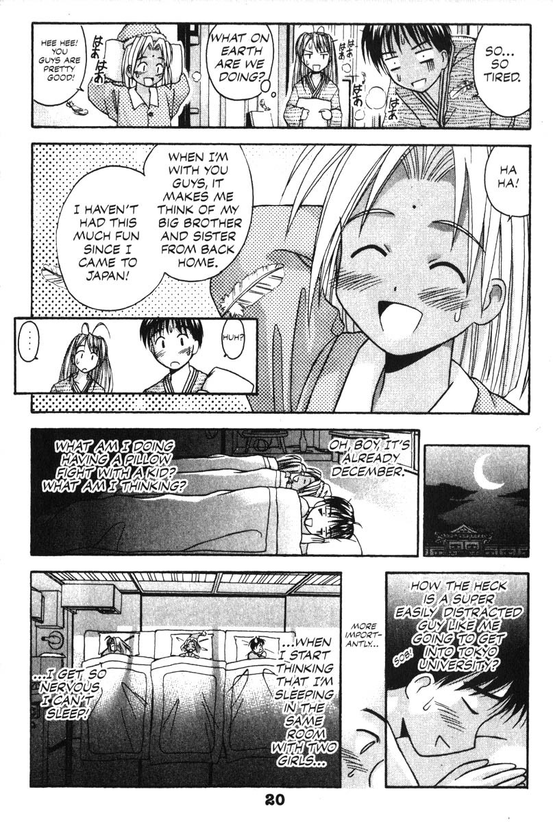 Love Hina Chapter 7 page 21 - Chapter 7: Come On, Let's Sleep Together!
