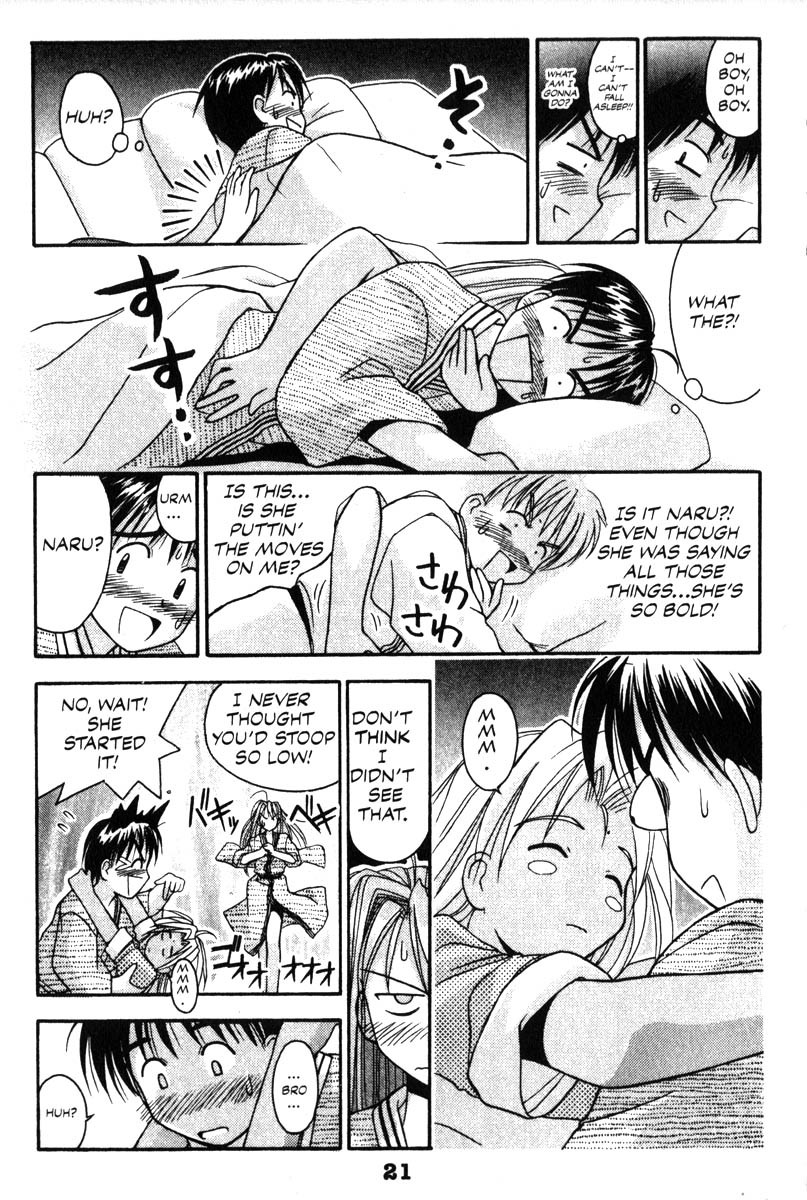 Love Hina Chapter 7 page 22 - Chapter 7: Come On, Let's Sleep Together!