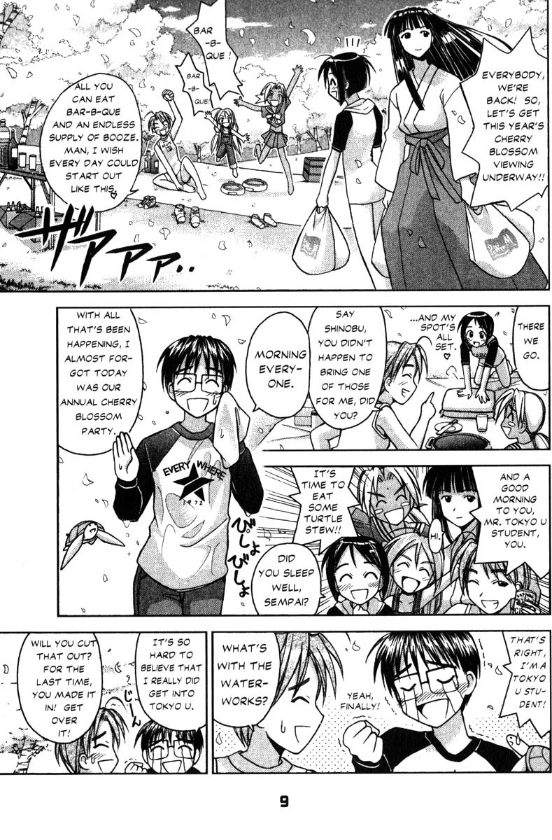 Love Hina Chapter 70 page 10 - Chapter 70: Let's Go to Tokyo U!