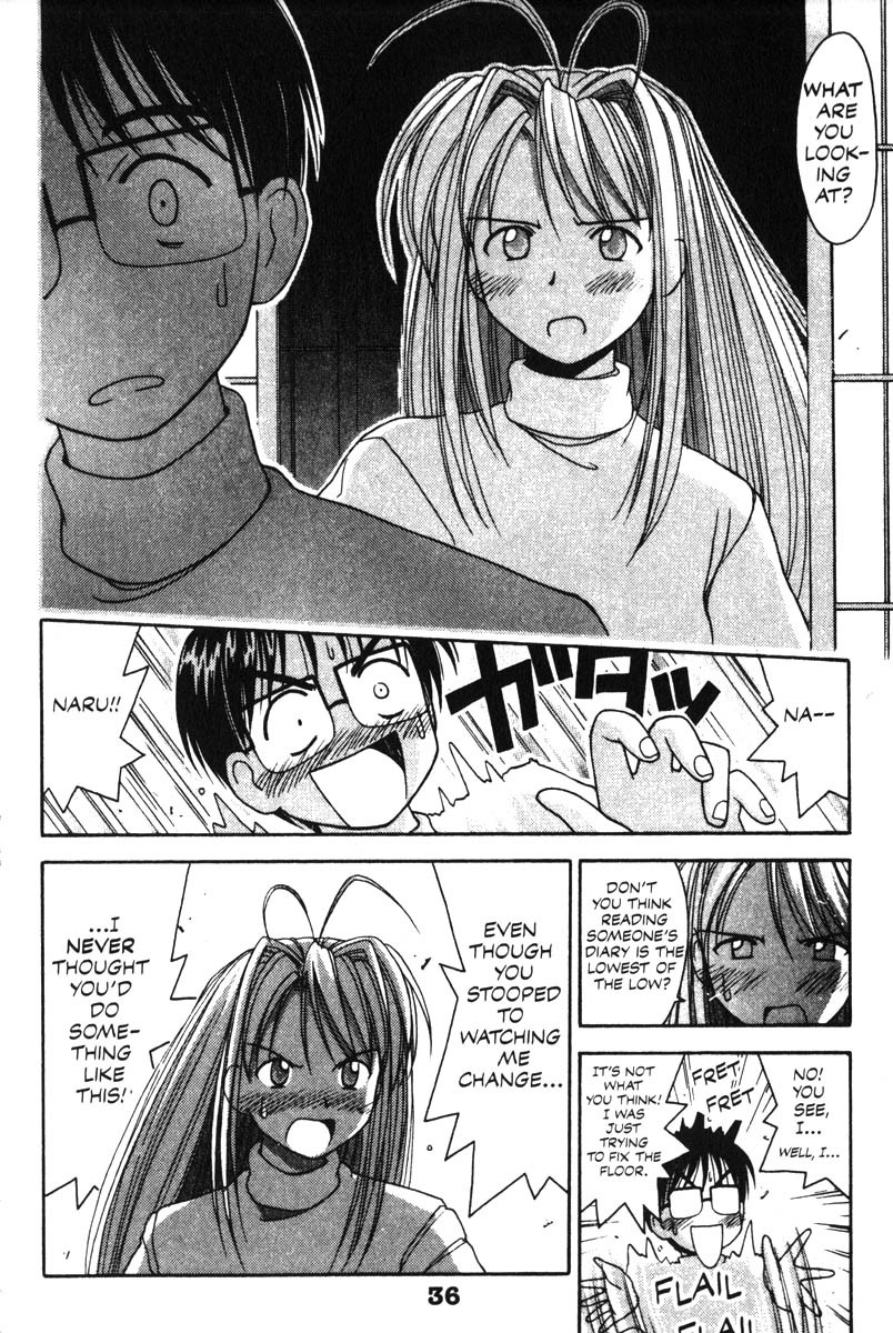 Love Hina Chapter 8 page 12 - Chapter 8: The Eve of Goodbye (1)