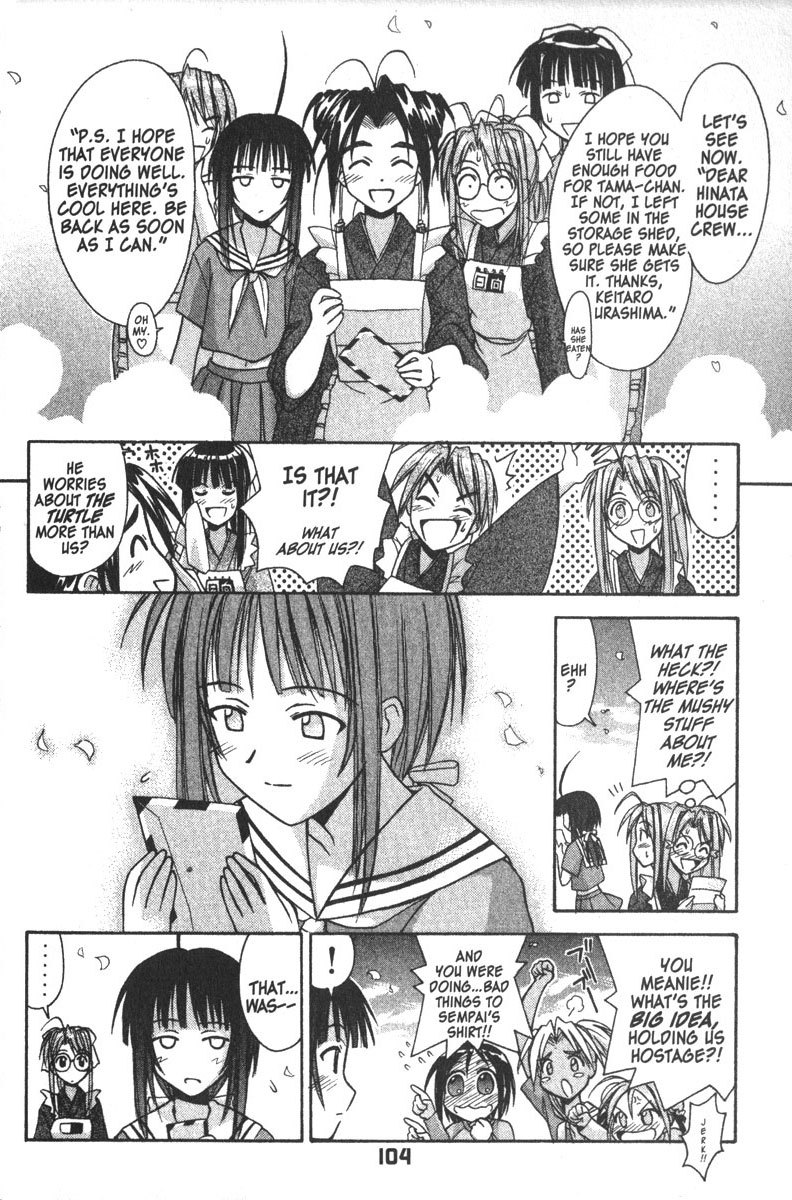 Love Hina Chapter 92 page 18 - Chapter 92: A Criminal Correspondence