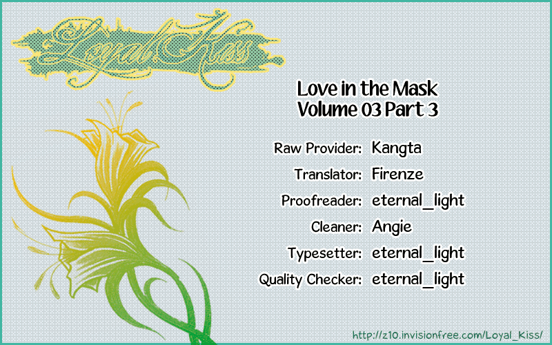 Love in the Mask Chapter 11 page 1 - Chapter 11
